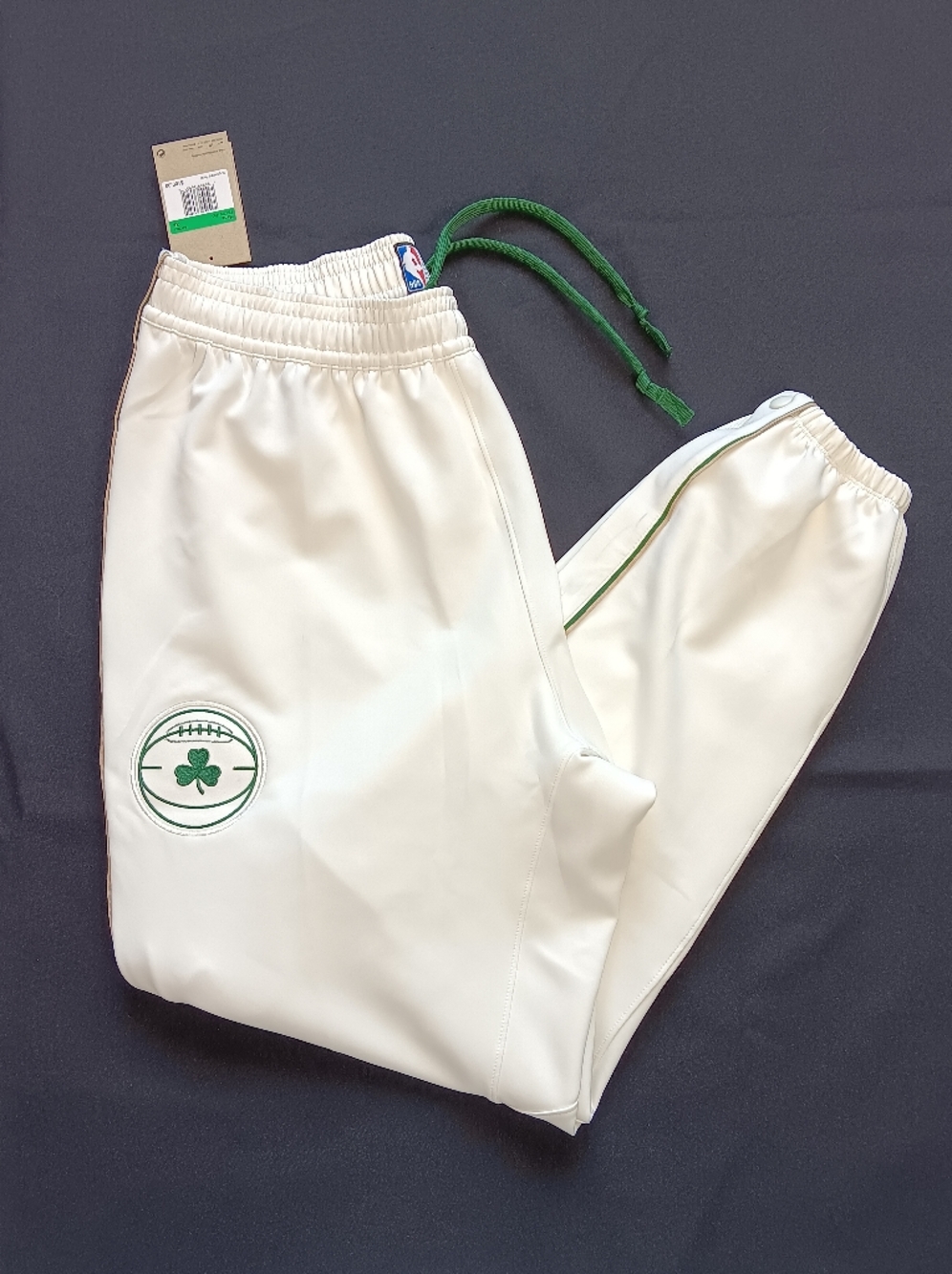 Nike  NBA Boston Celtics City Edition Tearaway Pants FB6722-133 Size XL $100